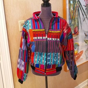 Bright Vintage Patchwork Jacket